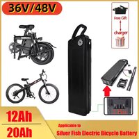 48V 36V 12000-20000mAh Pour Batterie Au Lithium Li-ion Silver Fish E20 R8 Janobike Véhicule Électrique Pliant 250W-1500W