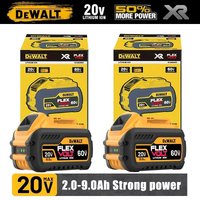 100% Original Dewalt 20V/60V 6.0Ah Power Tool Battery DCB206 DCB205 DCB200 DCF887 DCG405 DCD791 DCF922 DCF850 DCD805 Tool Batter