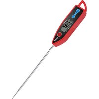 Digital Water Thermometer for Liquid, Candle, Instant Read with Waterproof for Food, Meat, Milk, Long Probe