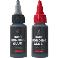 Professional Hair Bonding Waterproof Glue Tool Liquid Adhesive for False Eyelashes Wig Extensions Invisible Invisible Bond