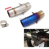 For Ninja400 z400 2017 - 2023 Motorcycle Exhaust Escape Systems Connection Modified Slip On Middle Link Pipe 51mm Muffler