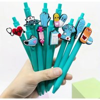 1/5/10Pcs Medical Pen, Nurse Doctor Writing Ballpoint Pen, Nurse's Day Gift Pen, Random Style