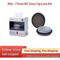 NiSi - 77mm NC Close-Up Lens Kit Close-Up Macro Lens Filter, 78mm Thread Includes Protective Case, 72mm and 67mm Adapter Rings