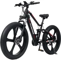 AliExpress 1000W Men's E-Mountain ebike RANDRIDE 48V13.6A Battery Adult Electric Bicycle 26 Inch Fat Tire Men's Electric Bike