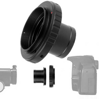 Datyson Telescope Camera Shooting Adapter, T2 Ring and (1.25inch /31.7Mm) All-Metal T-Type Lens Adapter Ring, Suitable for Ai Nikon/Sony/Canon Eos.Ef/Olympus Om/Minolta/Pk Pentax Dslr Cameras,