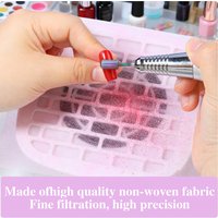 100 Pcs/Bag Color Nail Dust Collector Filter Paper Disposable Nail Vacuum Cleaner Filter Cotton Nail Towel Remover Filter Cloth