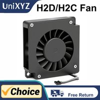 High Speed Cooling Fan for Bambu Lab H2D H2C with Dual Ball Bearing 4510 Turbo Centrifugal Blower Radiator for BambuLab Hotend