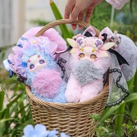 TuTuLong MaoMaoLong Traumtagebuch-Serie Blindbox Niedliches Häschen Anime-Modell Mystery Box Plüschpuppe Schreibtischdekoration Blindbox Geschenke Spielzeug