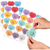 120pcs/pack Cute Stickers heart-shaped Art Decorative Adhesive Stickers DIY Baking Scrapbooking Kawaii Sticker Labels Stationery