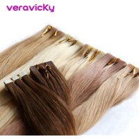 16inch 40 cm 20 pcs Tape in Human Hair Extensions Real Remy Hair Seamless Skin Weft Tape in Adhesive Human Hair Extensions Sale