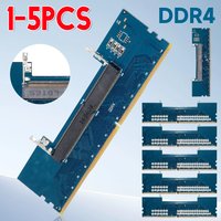 1-5pcs Laptop DDR4 SODIMM To Desktop DIMM Memory RAM Connector Adapter 3200/2666/2400/2133MHZ 4-Layers Desktop Memory Adapter