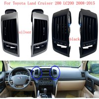 Air Fresh Grill outlets Copy For Toyota Land Cruiser 200 LC200 2008 2009 2010-2015 Grill Car A/C Air Conditioner Outlet