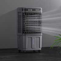 Industrial Air Cooler with Humidification and Purification Quiet Mobile Remote Control Cooling Fan for Home Commercial
