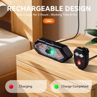 AliExpress FZCSPEED Bike Tail Light 5 Mode with Turn Signals USB Rechargeable IPX4 Waterproof Ultra Bright LED Safety Warning Light for Night Riding