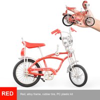 1:8 scale road bicycle model toy Vintage Metal Mountain Bike Model Statue - Ideal Home Decoration & Children's Gift