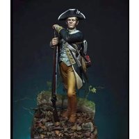 1/24 resin soldier model GK 75MM - First New York Legion - Unassembled and unpainted DIY kit 832R