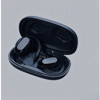 Over-Ear Open-Ear Wireless Bluetooth Headphones Rotatable Design with Noise Cancellation and Built-in Mic Premium Earphones