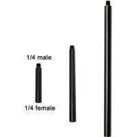 Universal Aluminum Extension Arm 1/4 Male Female Connectors Port Extension Rod Poles for Action Camera & Tripods 896C