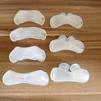 Original Nasal Mask Nose Pillow Nose Pad Silicone Pad Frame Accessories for Philips DreamWear I II Blue Gel Nasal Pillow