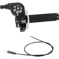 AliExpress 22mm Universal CNC Aluminum Accelerator Throttle Twist Grips Handlebars Cable For Motorcycle Moped Scooter ATV Quad Bike M10*1.5