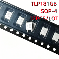 10PCS/LOT TLP181 TLP181GB P181 SOP-4 Optocoupler SMD Optocoupler NEW In Stock