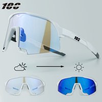 AliExpress Bicycle Photochromic Sunglasses UV400 HD Lens MTB Cycling Goggles For Men Outdoor Sports Windproof Women Road Bike Glasses