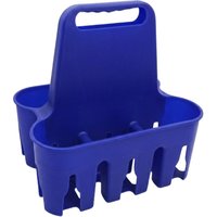 Plastic Portable Beer Holder 6 Pack Capacity Beverage Display Beer Bottle Carrier Comfortable Grip Cup Organizer