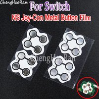 For NS Switch Cross Key ABXY Button Sticker Joy-Con Handle Key Film For Switch Metal Sheet Conductive Sticker Replace Parts