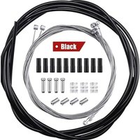 AliExpress NONE Universal Stainless Steel Bike Brake Shift Cable Kit PVC Weatherproof Bicycle Repair Parts for Mountain Road Cycling