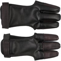 Archery Gloves 3-Finger Fingers Tab Adjustable Guard Protector