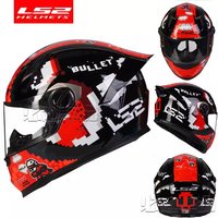 Original LS2 FF300 Full Face Motorcycle Helmet Woman Man Moto Casco Helmets with Clear Visor ECE