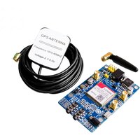 SIM808 Module GSM GPRS GPS Development Board IPX SMA with GPS Antenna for Raspberry Pi Support 2G 3G 4G SIM Card