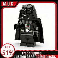 1239 Parts New MOC Powerful Dark Space Warrior Building Blocks DIY Assembly Educational Toys Creative Collection Birthday Gifts