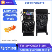 NerdminerQaxe++ Rev 6.1 6TH/s 100W Bitcoin Miner – High Efficiency SHA-256 BTC Mining Machine for Home & Solo Mining