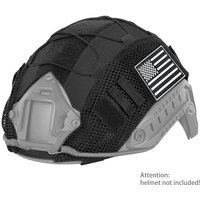 1000D Nylon Breathable Mesh Helmet Cover Magic Sticky Fixed Stickable Badge