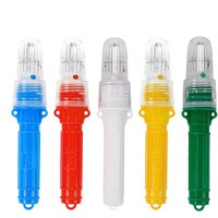 LED Flare for Boating Fishing Waterproof Safety Flares Fish Luring Tool Day Night LED Luring Light Sensing Warning Sign Boating