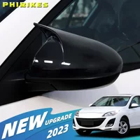 Side Rearview Mirror Cover Wing Mirror Cap With the painted color For Mazda 2 Mazda 3 1.6
