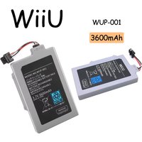 New Rechargeable Lithium Batter Wii U 3600mAh 3.7V Above Cable Gamepad for Nintendo Wii U Controller Gamepad