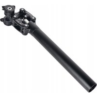 SR Suntour NCX Gefederte Sattelstütze 27,2x350mm, 50mm Verstellweg Parallelogramm-Fahrradsattelstütze mit Vorspannungseinstellung