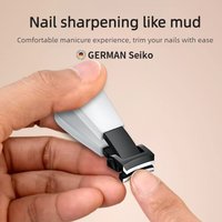 Ouriner Nail Clippers Sharp Edge Fingernail And Toenail Clipper Cutter Stainless Steel Toenail Clipper For Manicure And Pedicure