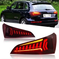 Pair Tail light Assembly For Audi Q5 2008-2012 2013-2017 Tail Lamp Brake Light Driving Lights Reversing Light LED Tail Lights