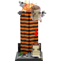 MOC Die Hard Bruce Willis Building Blocks Movie Die Hard Bruce Willis Figure Bricks Model DIY Assembly Toys Kids Birthday Gifts