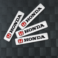 3D Emblem Car Body Trunk Stickers Badge Decoration Decal For Honda Accord Civic City Fit Jazz CRV Odyssey Passport Accessories