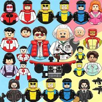 New BACK TO FUTURE 6B001 Building Blocks K2361 DIY Mini figures Bricks Educational Diy Toys Gifts For Children