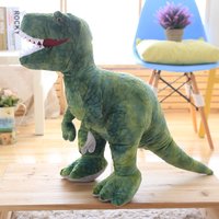 Hot 50cm-80cm Cute Simulation Dinosaur Plush Toys Stuffed Animals Plush Dinosaur Pillow Tyrannosaurus Rex Dolls Boys Girls Gifts