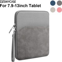 7.9 -13 inch Tablet Sleeve Carrying Case for iPad Samsung XiaoMi Lenovo Bag, Carrying Case Water-Resistant Bag, with Pocket