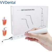 Dental Cordless Gutta Percha Obturation Pen +2pcs Tips Root Canal Filling System 3 Second Heating Dental Gutta-percha Cutter