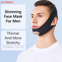 (HB05)V Face Shaper Lift Massager Anti Wrinkle Red Soins De Double Chin Bandage Thin Face Care Beauty Health Slimming For Man