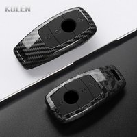 ABS Carbon Fiber Style Car Key Case Cover For Mercedes Benz A C E S G Class W177 W205 W213 X167 W222 CLA GLE GLB GLS AMG Maybach