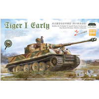 Border TK7203 1/72 Tiger I Early Production `TiKi` Das Reich Division 1943 Kursk Model Kit